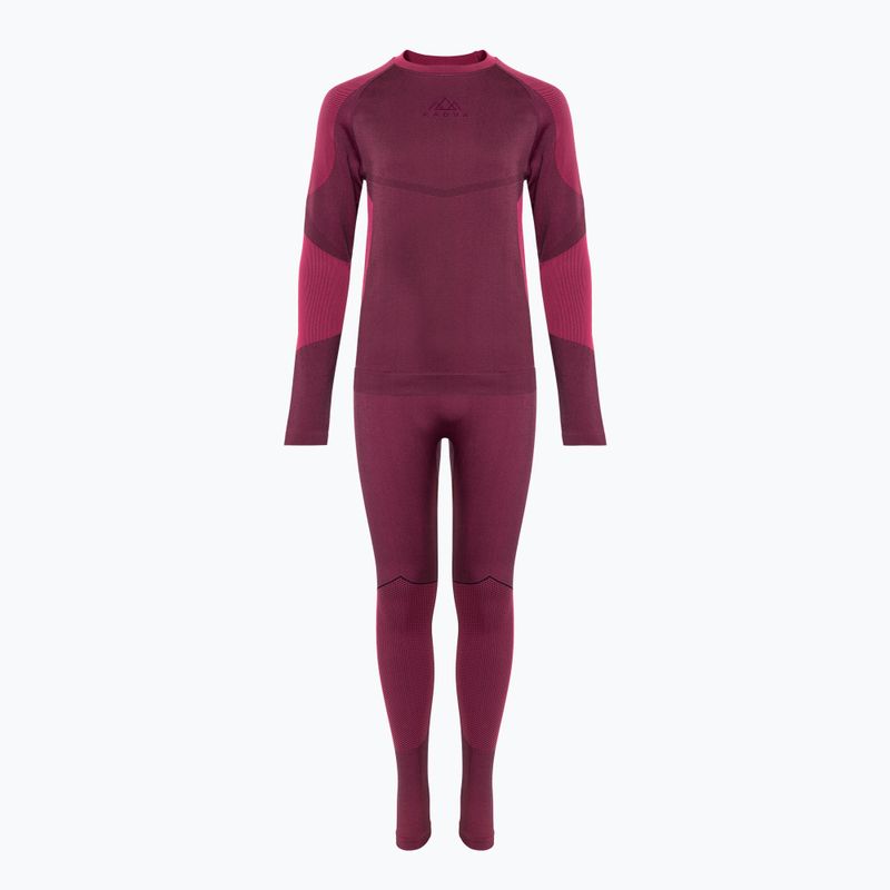 Kinder-Thermounterwäsche-Set KADVA Frosty Jrg Set nahtlos rosa 9