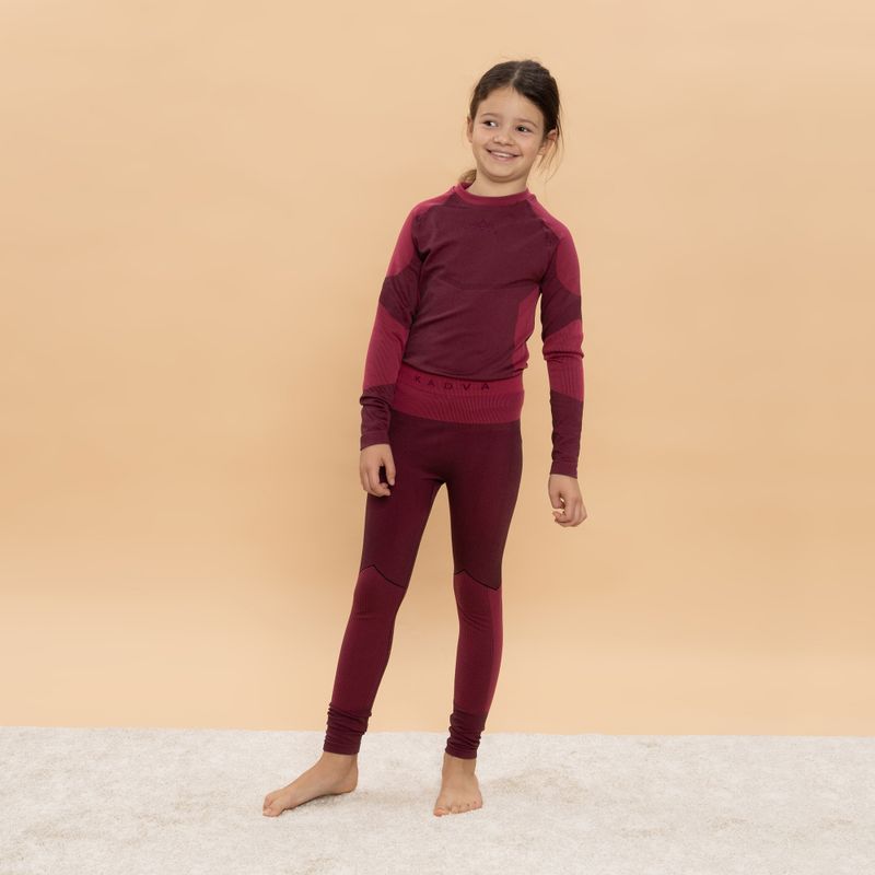 Kinder-Thermounterwäsche-Set KADVA Frosty Jrg Set nahtlos rosa 6