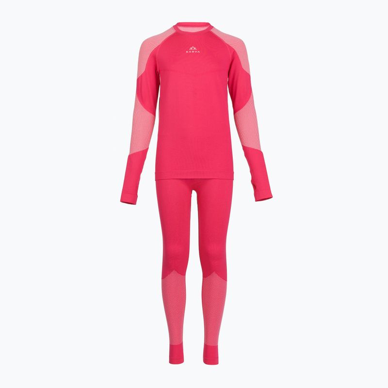 Kinder-Thermounterwäsche-Set KADVA Frosty Jrg Set nahtlos rosa 8