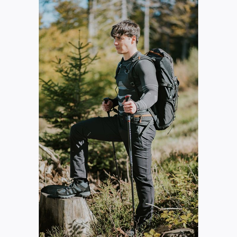 Herren Thermounterwäsche-Set KADVA Streif Set nahtlos schwarz 12