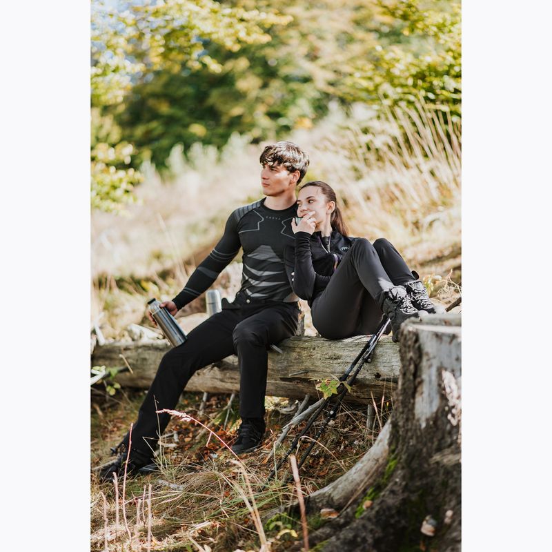 Herren Thermounterwäsche-Set KADVA Streif Set nahtlos schwarz 14