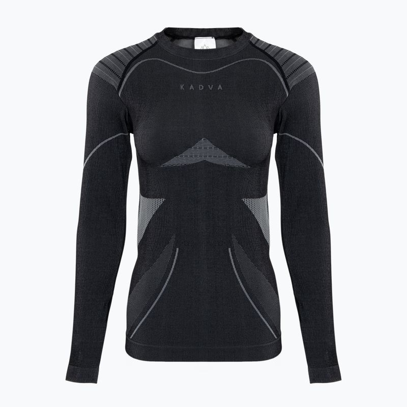 Damen Thermounterwäsche-Set KADVA Streif W Set nahtlos schwarz 15