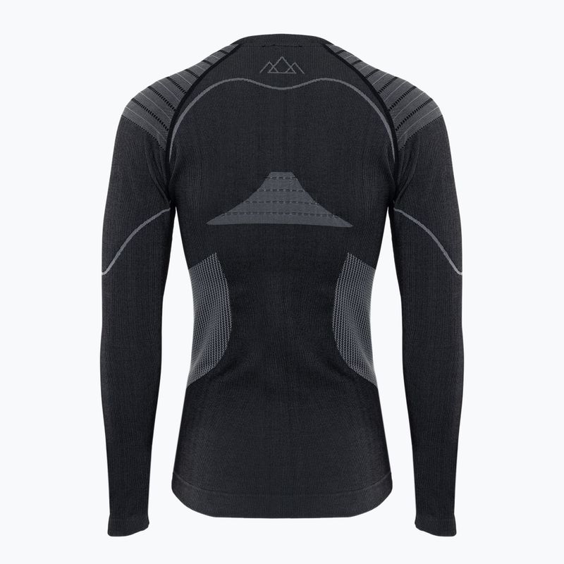 Damen Thermounterwäsche-Set KADVA Streif W Set nahtlos schwarz 16