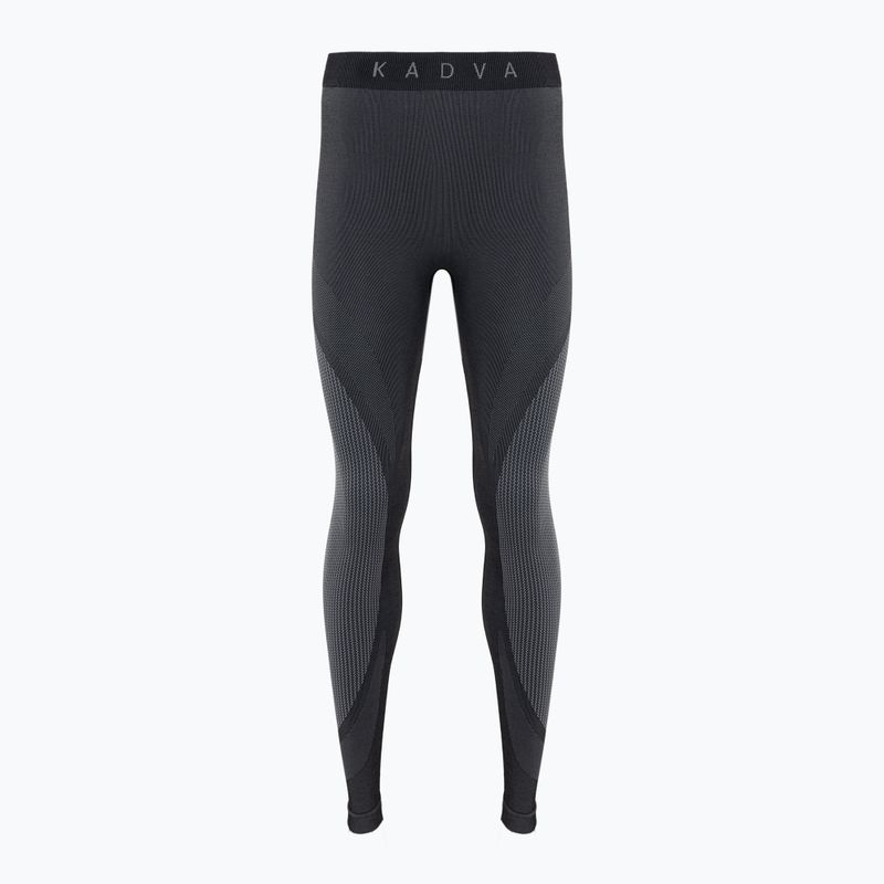 Damen Thermounterwäsche-Set KADVA Streif W Set nahtlos schwarz 19