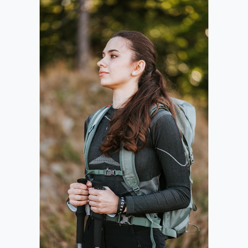 Damen Thermounterwäsche-Set KADVA Streif W Set nahtlos schwarz 10