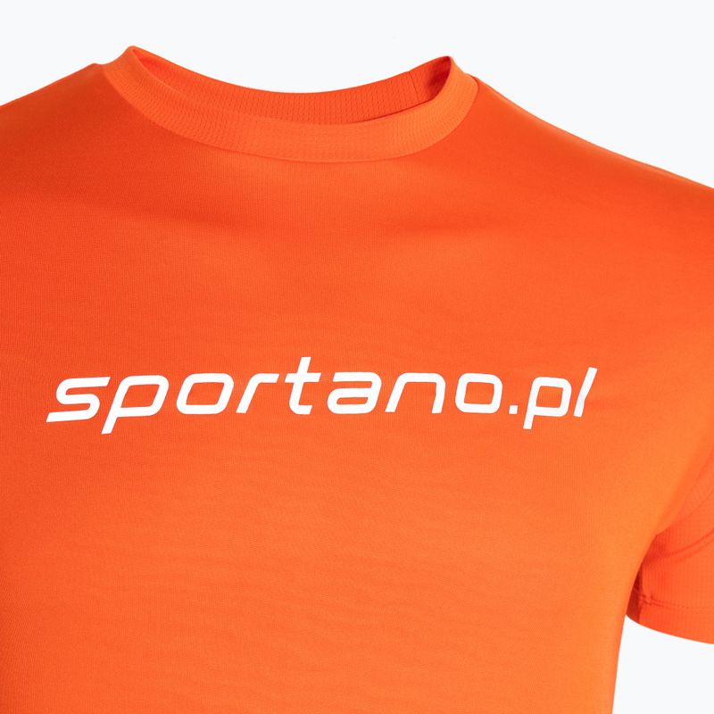 SPORTANO Active Herren Laufshirt orange 3