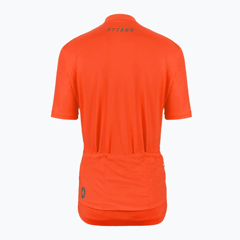 Herren ATTABO Setvi Fahrradtrikot orange 2