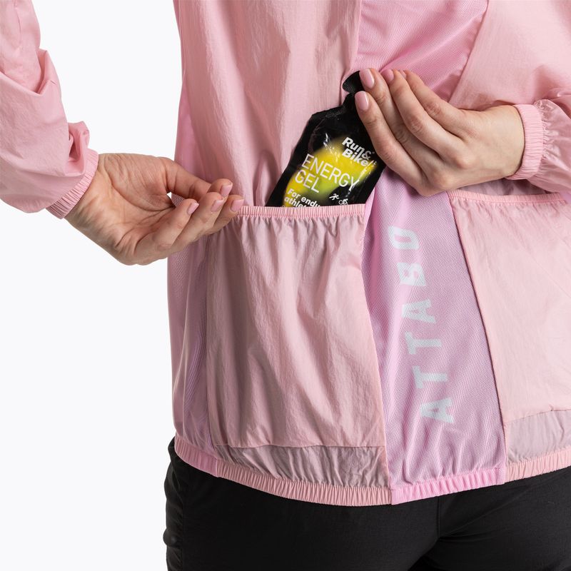 Damen Fahrradjacke ATTABO Cahayo Jacket Winddicht rosa 6