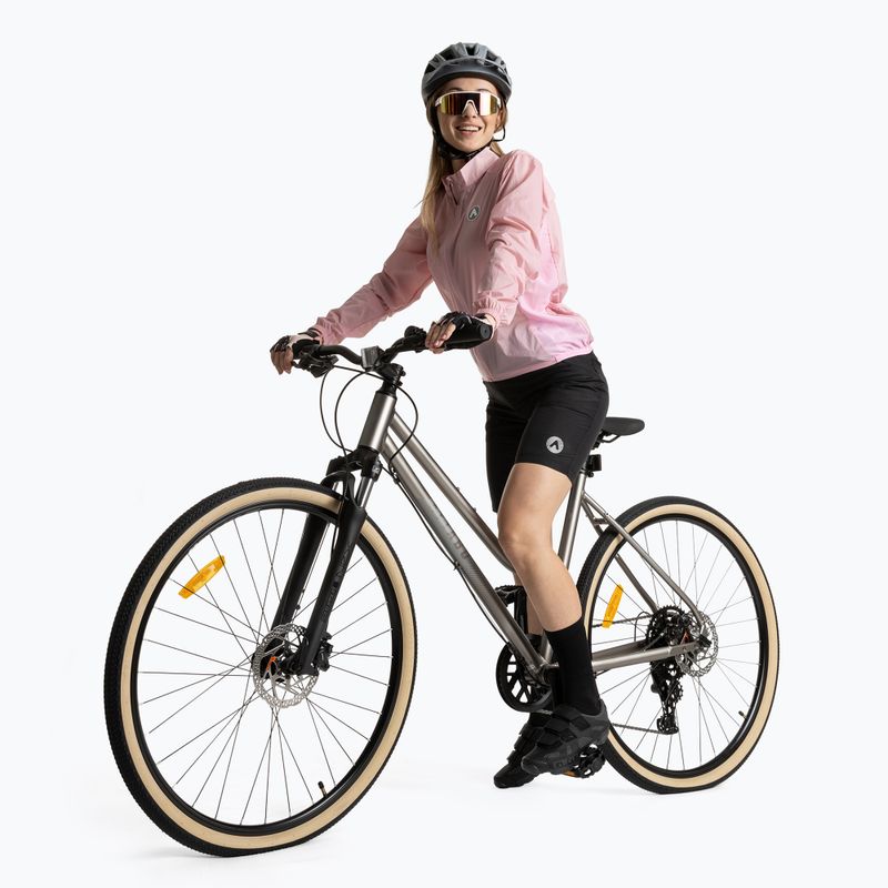 Damen Fahrradjacke ATTABO Cahayo Jacket Winddicht rosa 7