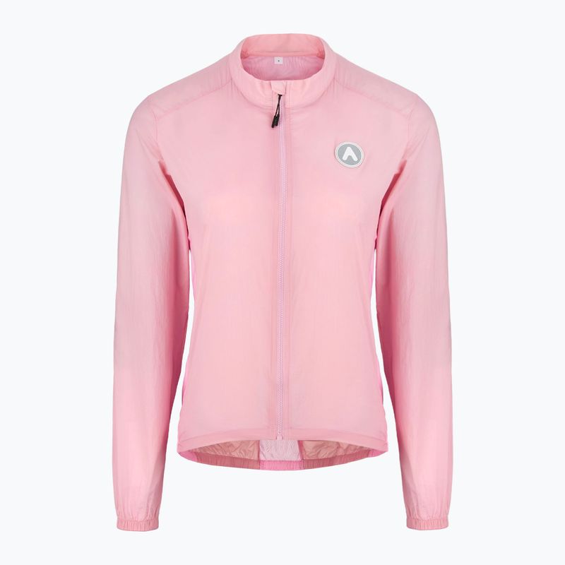 Damen Fahrradjacke ATTABO Cahayo Jacket Winddicht rosa