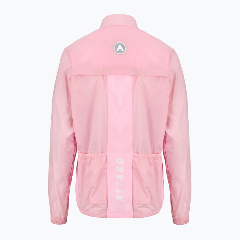 Damen Fahrradjacke ATTABO Cahayo Jacket Winddicht rosa 2