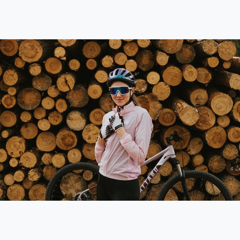 Damen Fahrradjacke ATTABO Cahayo Jacket Winddicht rosa 8