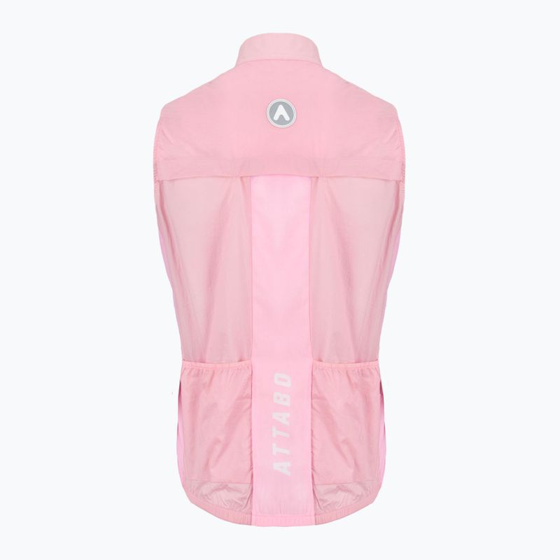 Damen Fahrradweste ATTABO Cahayo Vest Windproof rosa 2