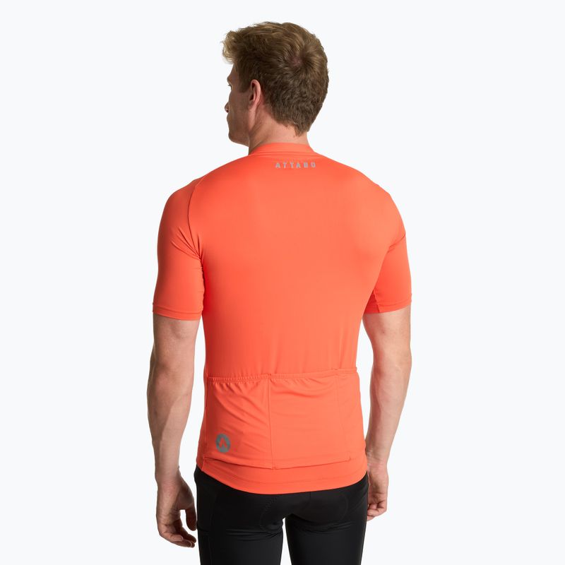 Herren ATTABO Setvi Fahrradtrikot orange 2