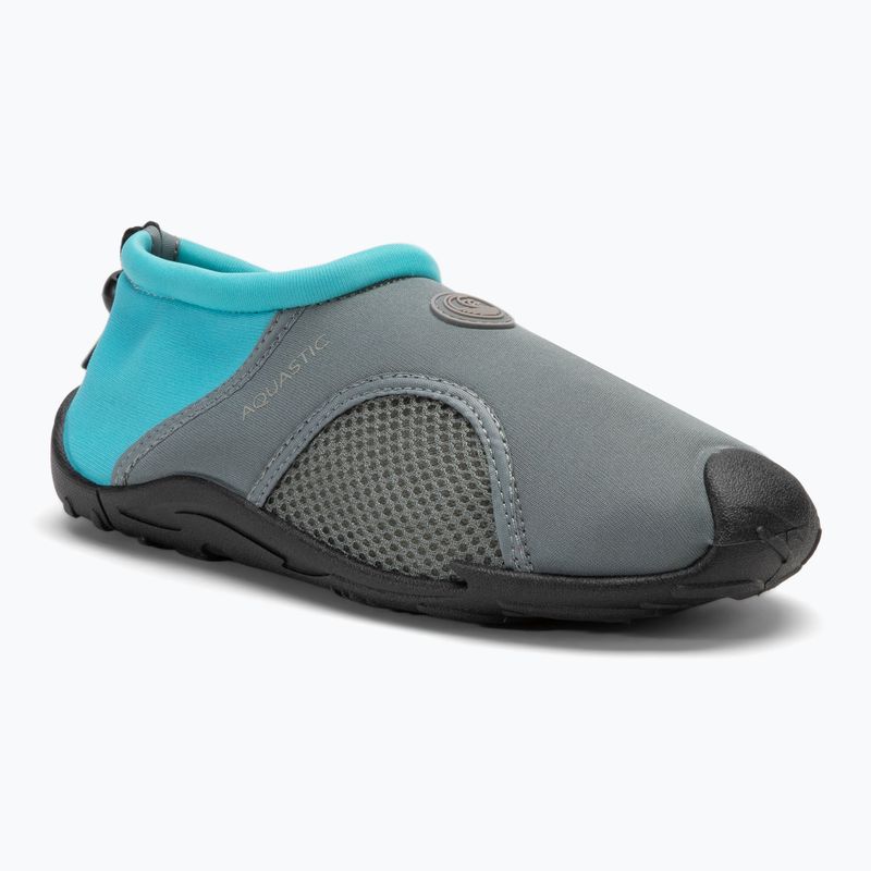 AQUASTIC Kea grau Wasserschuhe