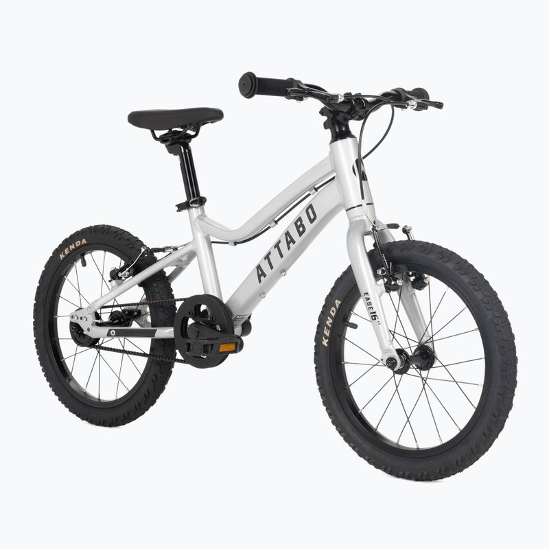 Kinderfahrrad ATTABO EASE 16" B silber 2