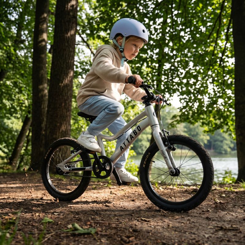 Kinderfahrrad ATTABO EASE 16" B silber 5