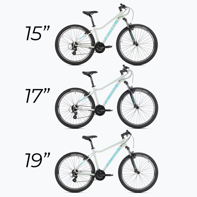 Damen-Mountainbike ATTABO ALPE 1.0 17" grau 15