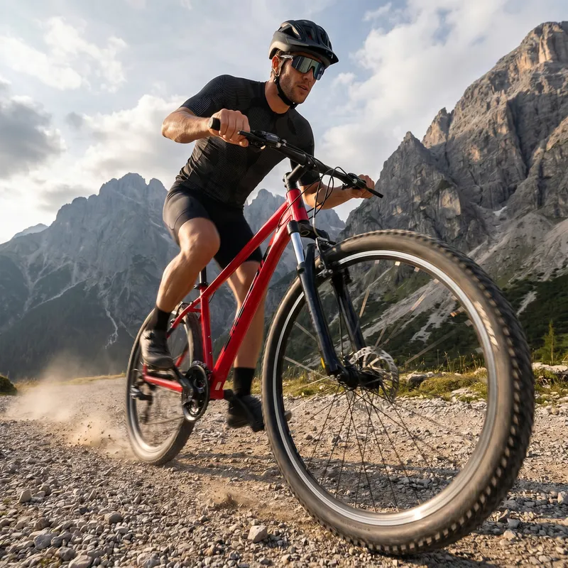 ATTABO Herren-Mountainbike ALPE 1.0 19" rot 5