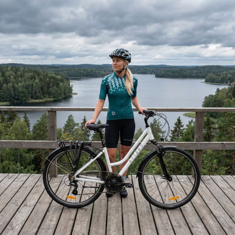 Damen-Trekkingrad ATTABO Trekking 17" weiß 7