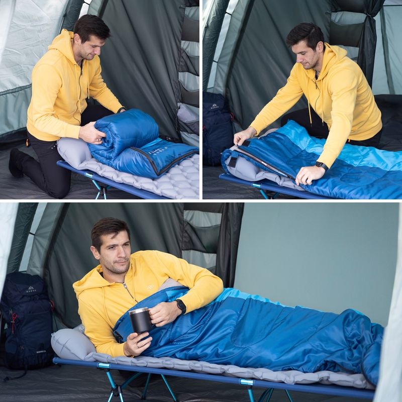 KADVA Dorma R Schlafsack rechts blau 5