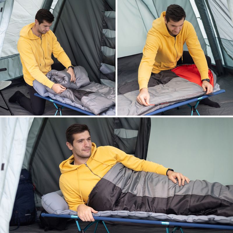 KADVA Dorma L Schlafsack links grün 5