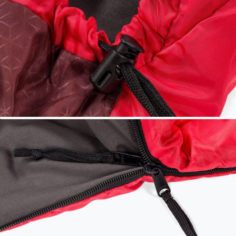 Schlafsack KADVA Dorma R rechts rot 10