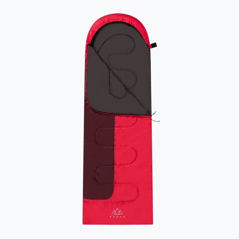 Schlafsack KADVA Dorma L links rot
