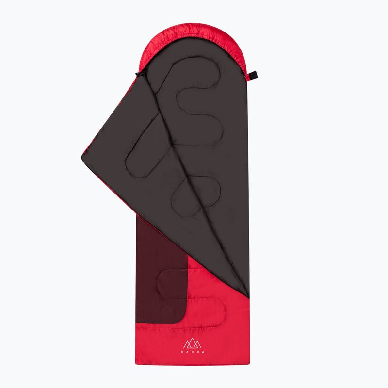 Schlafsack KADVA Dorma L links rot 4