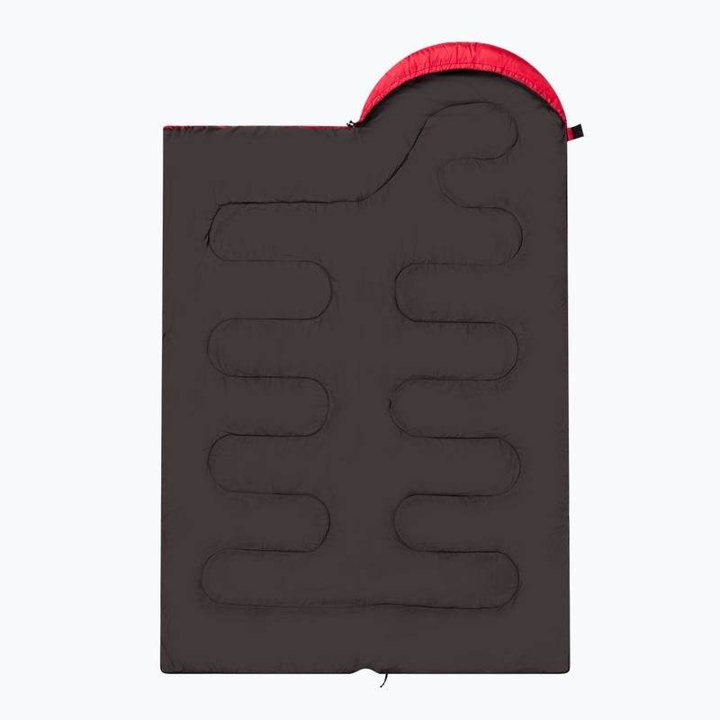 Schlafsack KADVA Dorma L links rot 12