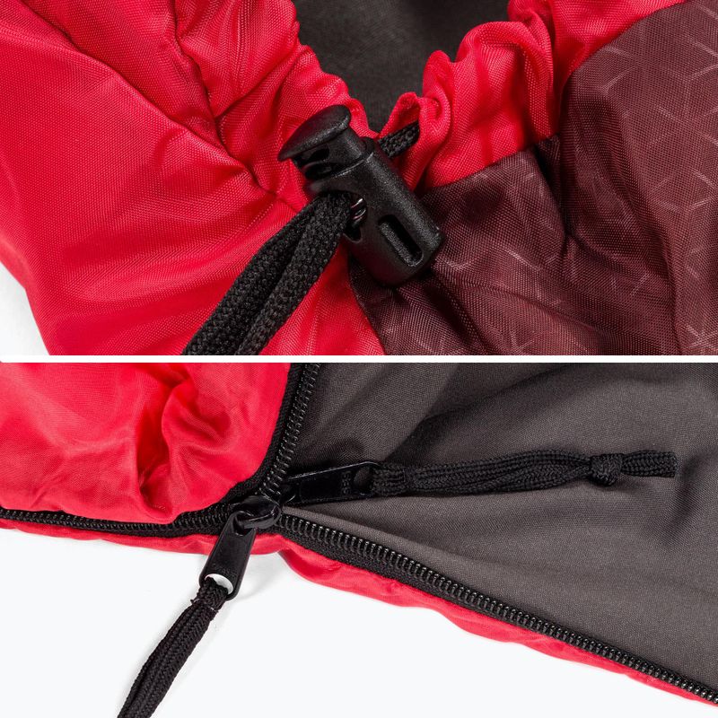 Schlafsack KADVA Dorma L links rot 11
