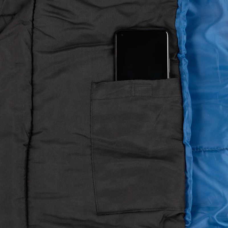 Schlafsack KADVA Faran R rechts blau 10