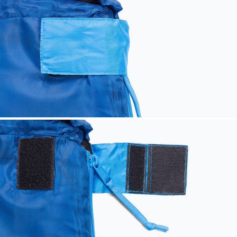 Schlafsack KADVA Faran L links blau 6