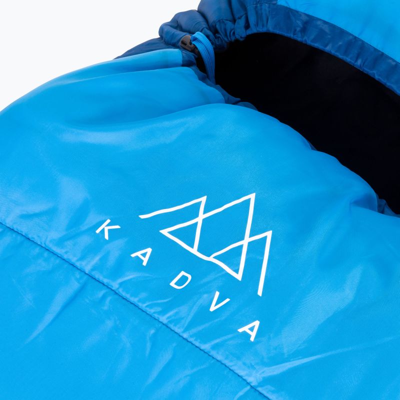 Schlafsack KADVA Faran L links blau 12