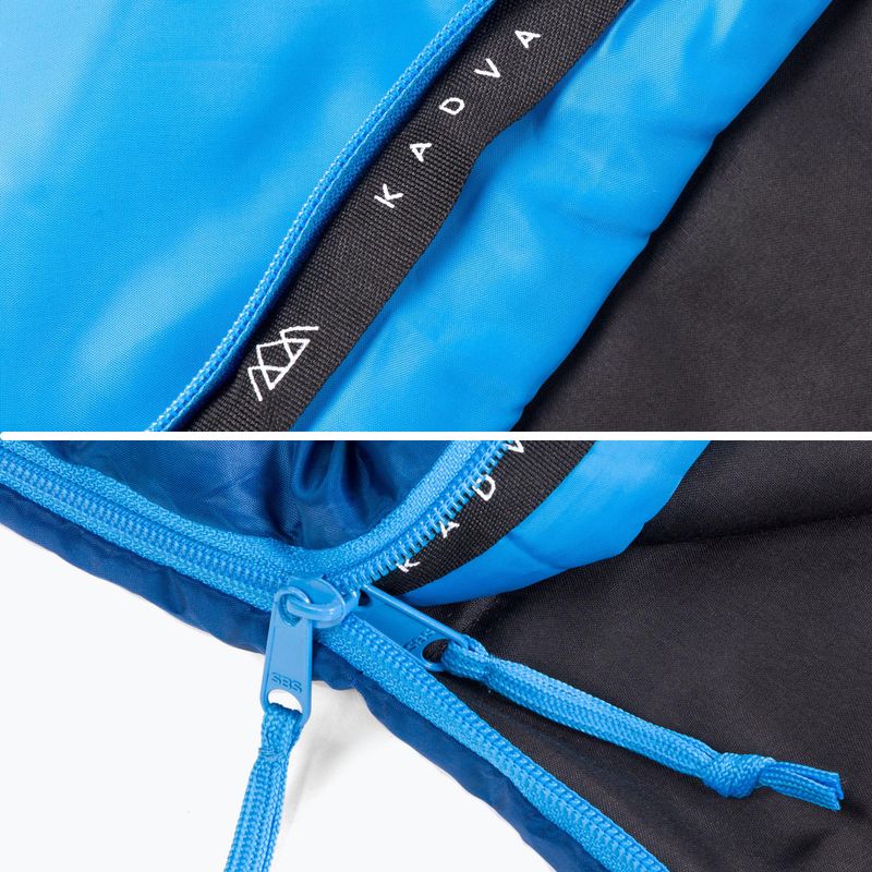 KADVA Faran L Schlafsack links blau 7