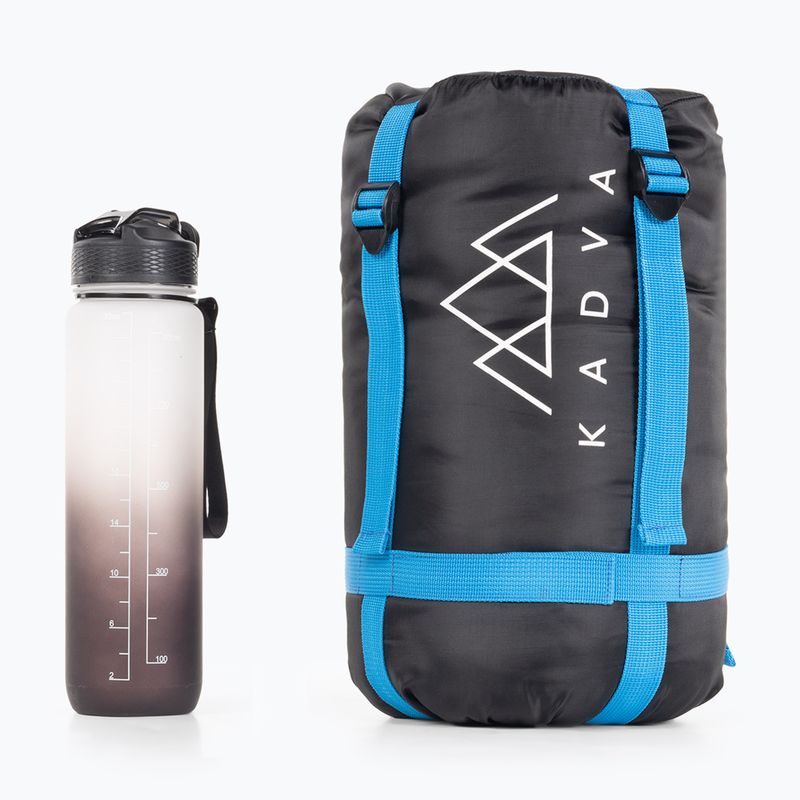 Schlafsack KADVA Faran L links blau 2
