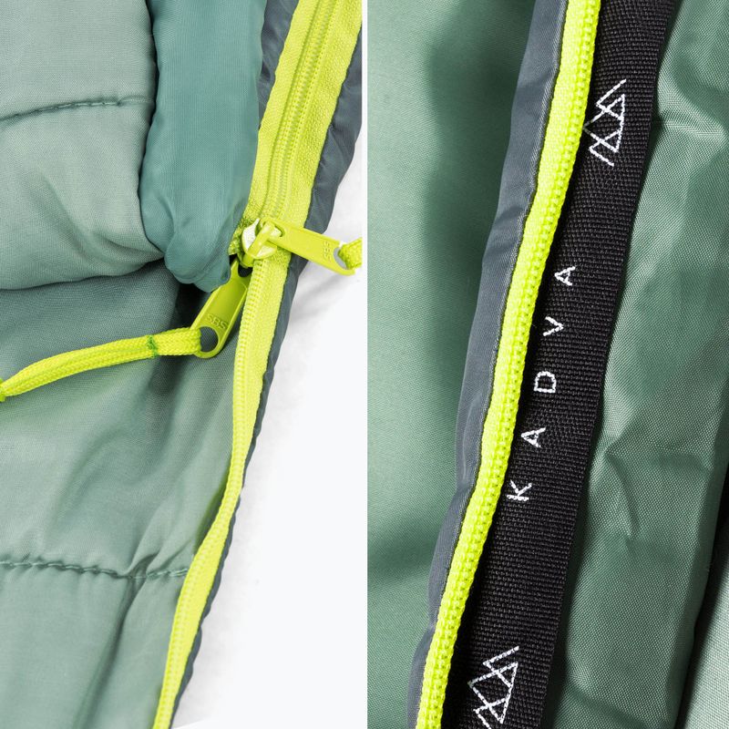 KADVA Faran R Schlafsack rechts grün 7
