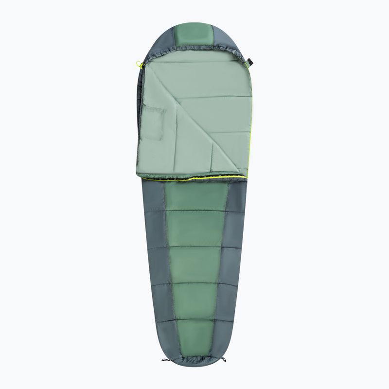 Schlafsack KADVA Faran L links grün