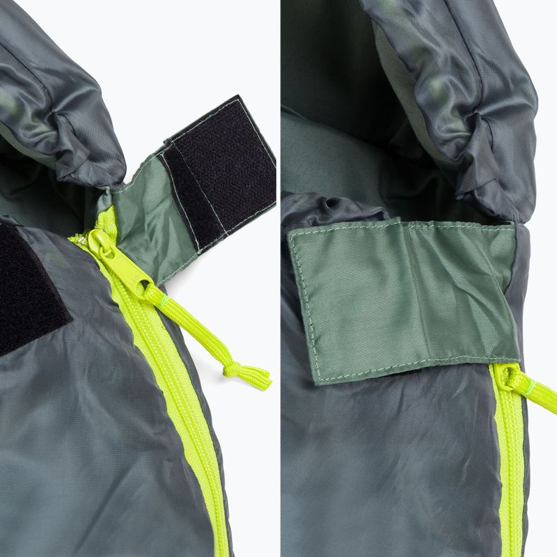 KADVA Faran L Schlafsack links grün 6