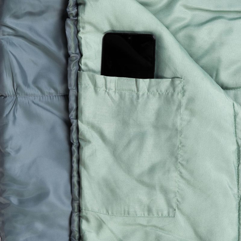 Schlafsack KADVA Faran L links grün 11