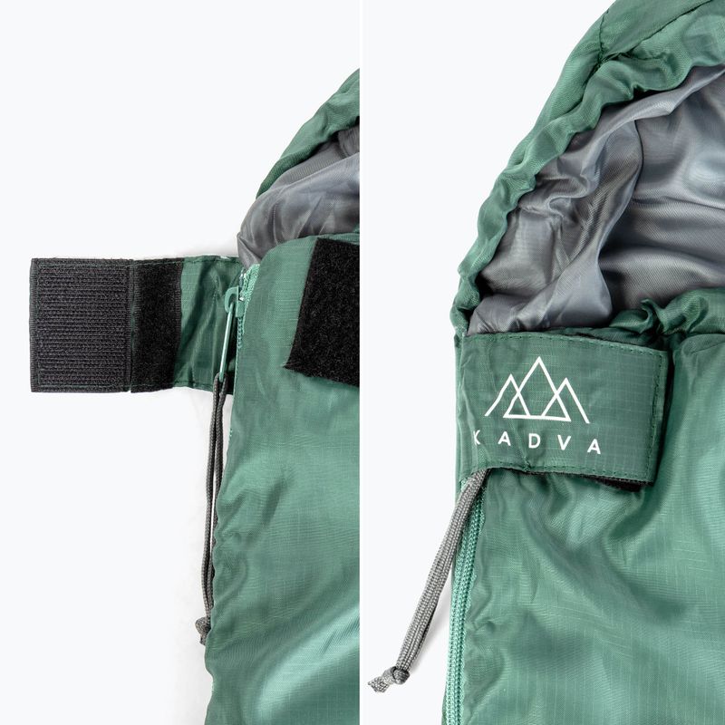 KADVA Mumio R Schlafsack rechts grün 9