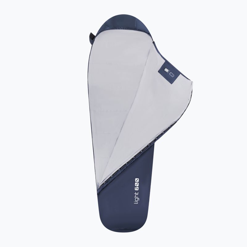 Schlafsack KADVA Light 600 R rechts dunkelblau 4