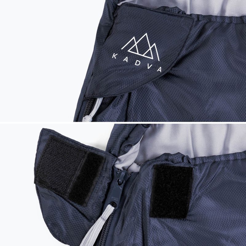 KADVA Light 600 R Schlafsack rechts navy blau 7