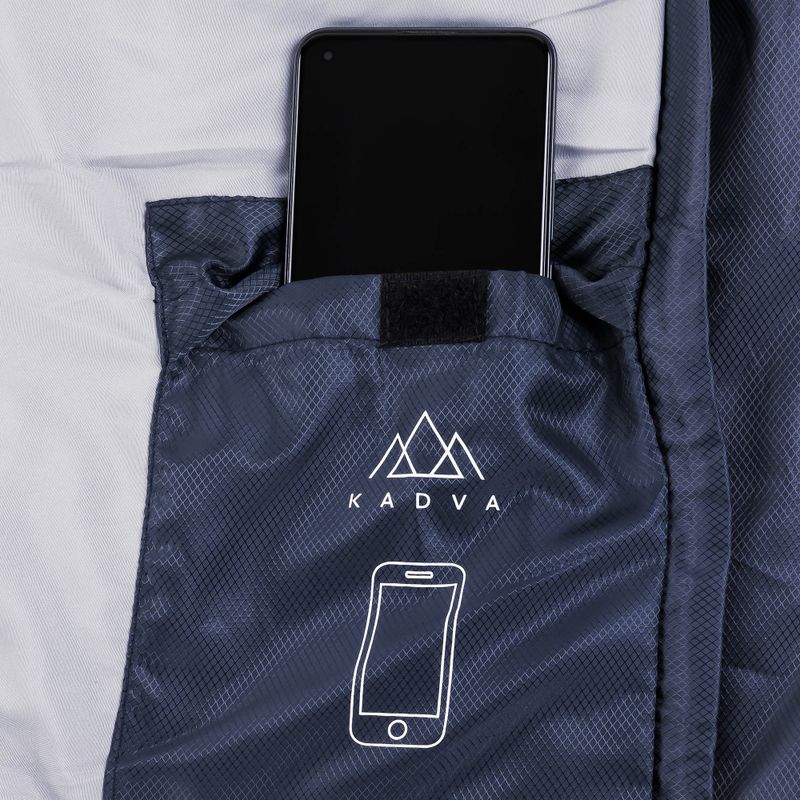 Schlafsack KADVA Light 600 R rechts dunkelblau 13