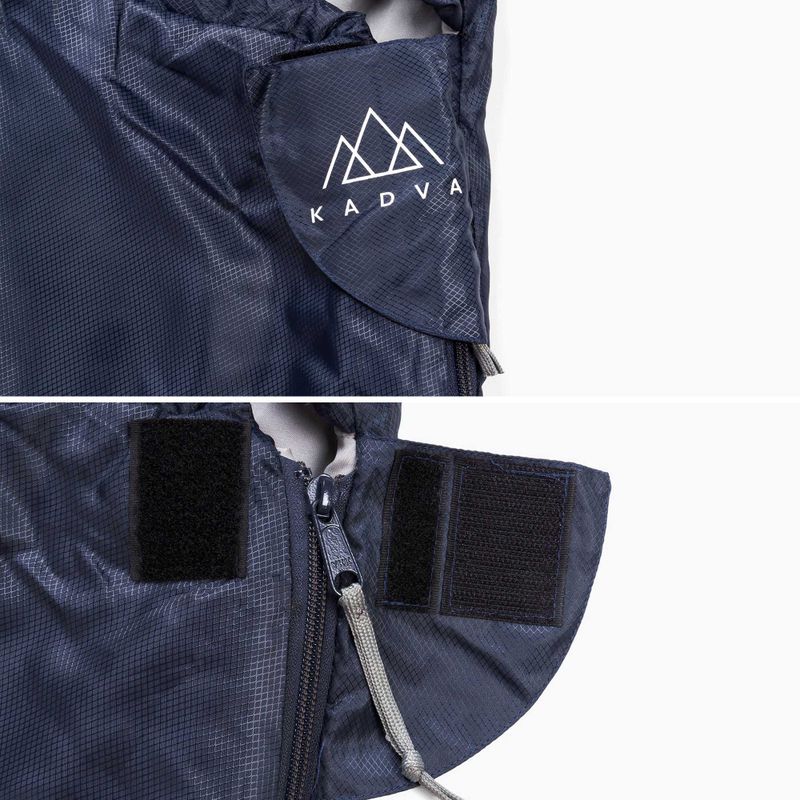 KADVA Light 600 L Schlafsack links grau 9