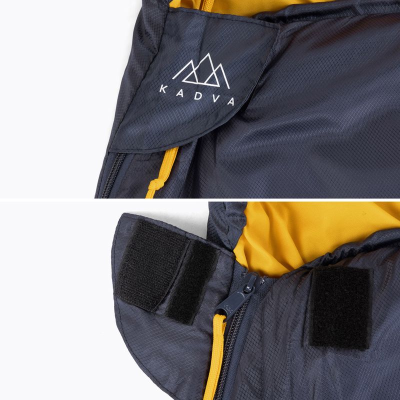 KADVA Light 800 R Schlafsack rechts navy blau 9