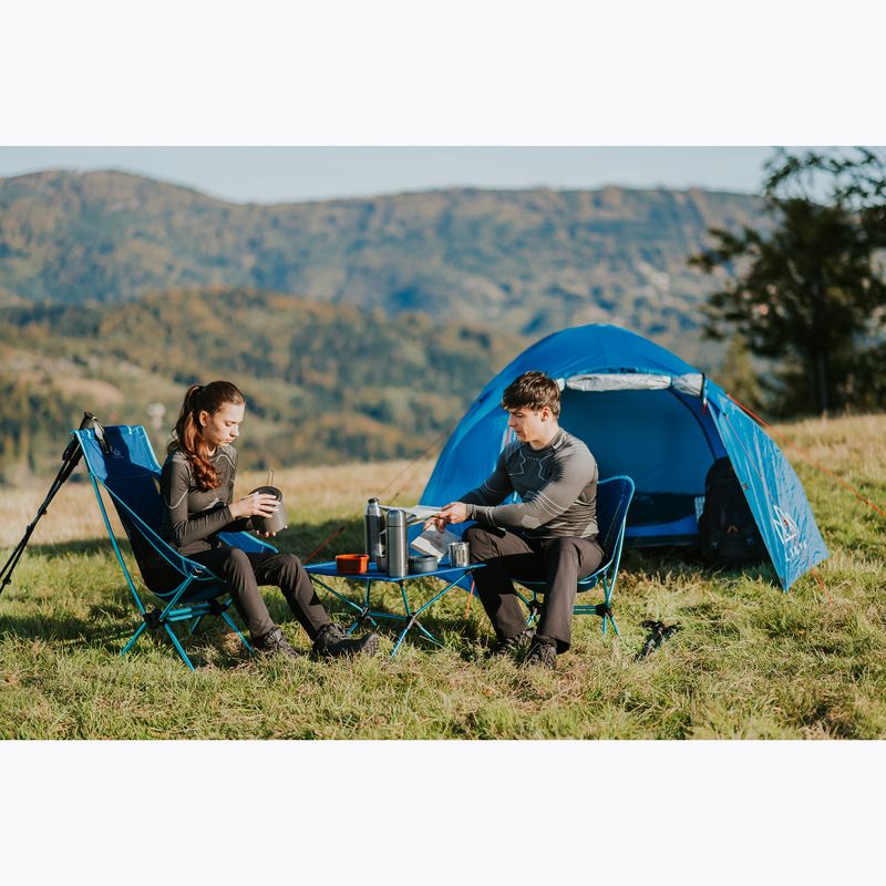 Faltbarer Campingstuhl KADVA Sego Mid ultraleicht blau 3