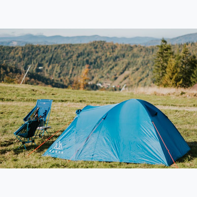 Faltbarer Campingstuhl KADVA Sego Low ultraleicht blau 11