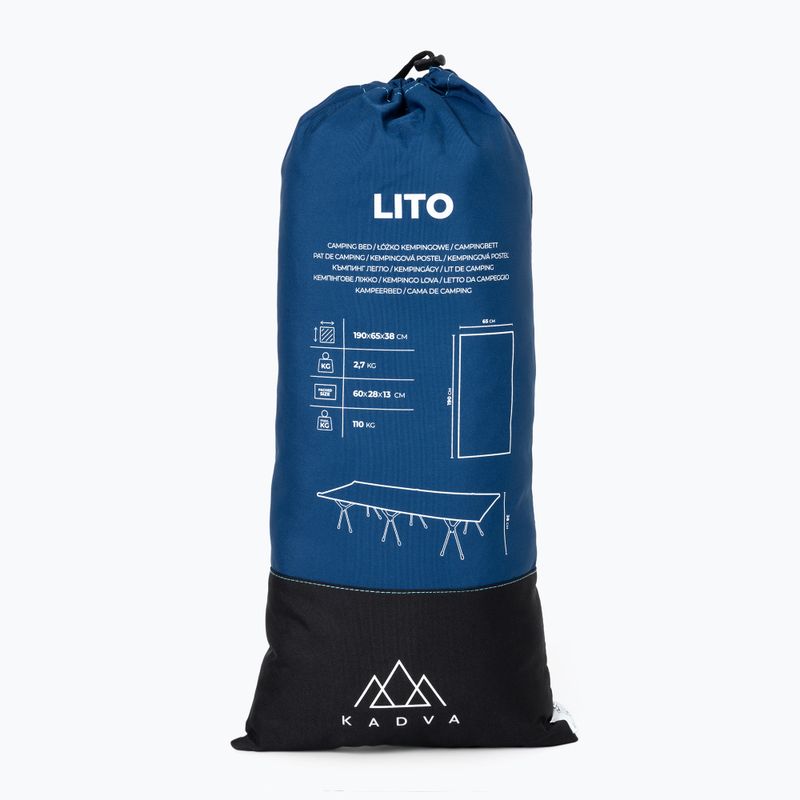 Reisebett KADVA Lito ultraleicht blau 12