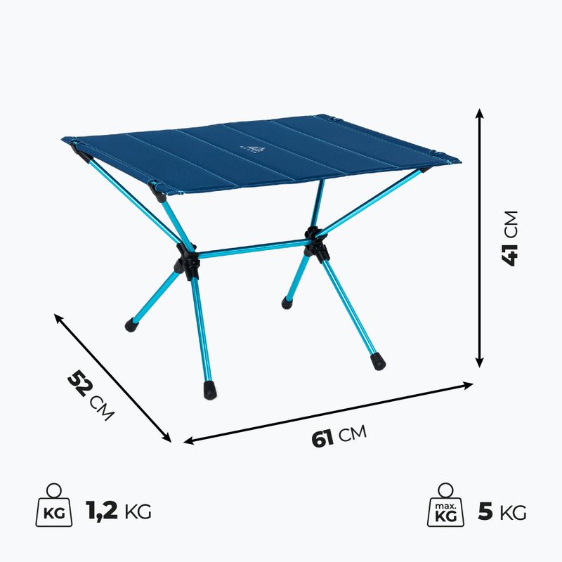 KADVA Tablo Wandertisch ultraleicht blau 2